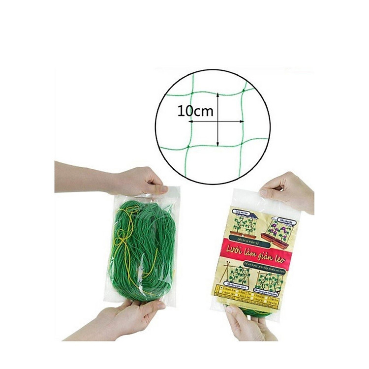 Lưới làm giàn leo Ollie Net cho cây trồng tiện lợi bền bỉ và thẩm mỹ
