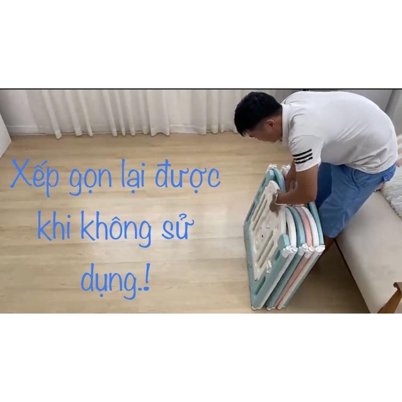 Cũi quây nhựa cho Bé quây gấp gọn cho Bé