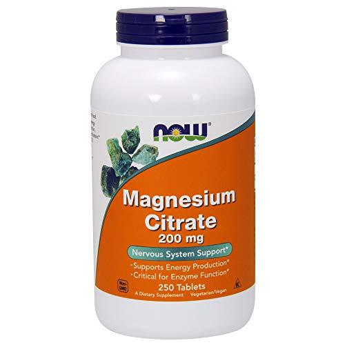 Viên Uống Now Bổ Sung Magnesium Citrate 200mg