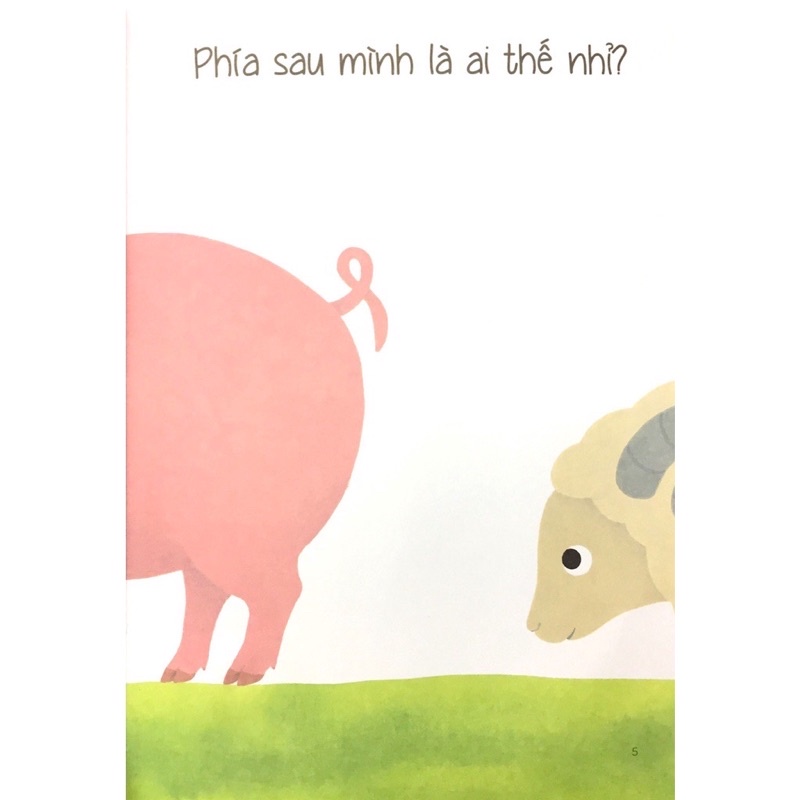 Sách - Ehon Ai Ở Sau Lưng Bạn Thế - Tặng lật đật mini