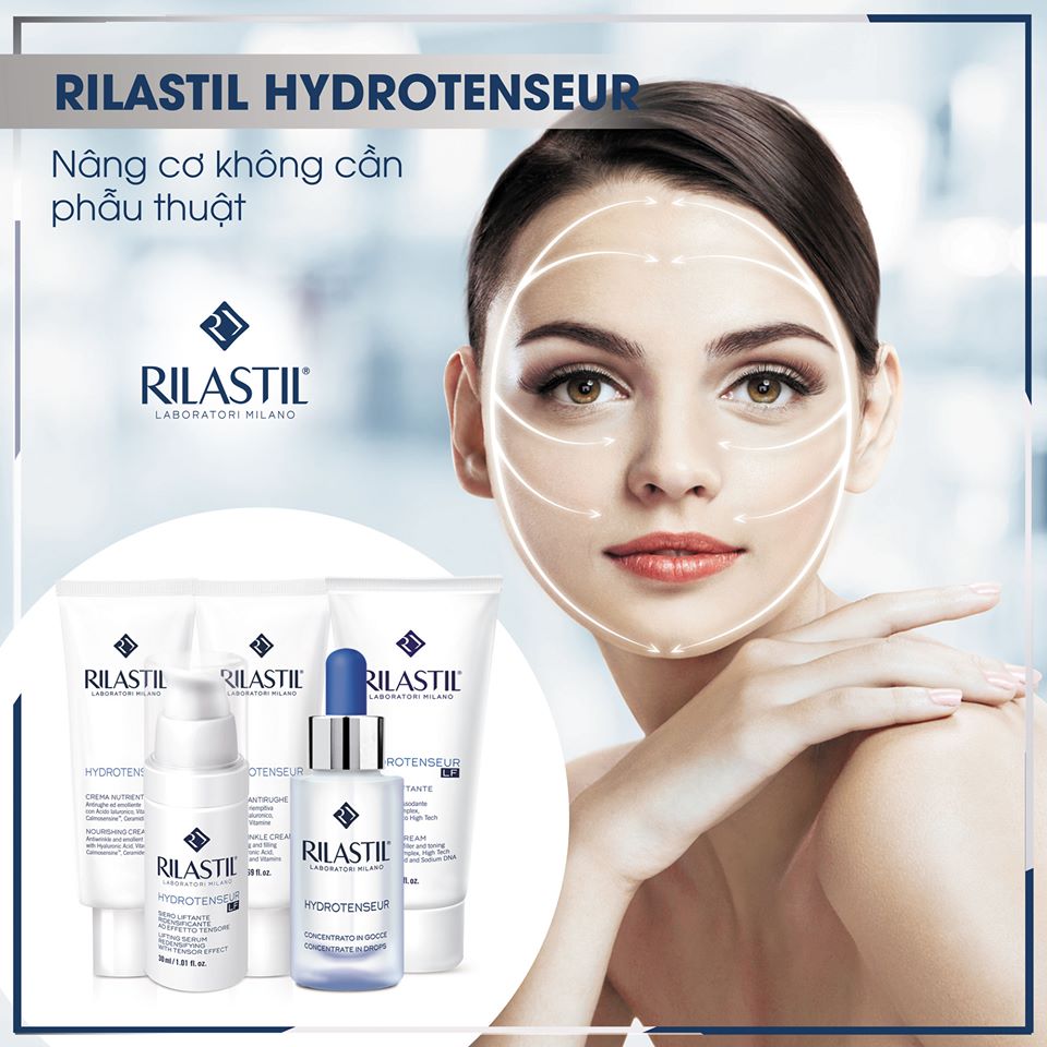 Serum chống lão hóa Rilastil Hydrotenseur Concentrate in drops