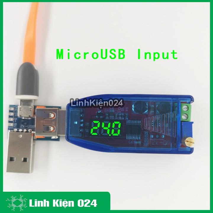 Module USB Boost-Buck DC-DC Vin 5VDC Vout 1-24VDC 3W