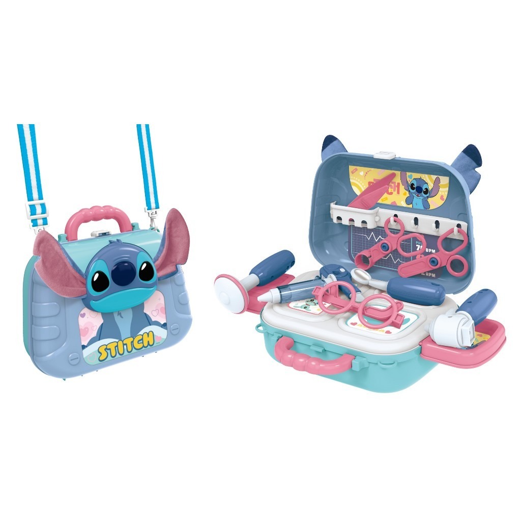 DISNEY - ST008-935A - Đồ chơi bộ mô hình Bác Sĩ Stitch Cho Bé (KT 20.5x9x16.8cm)