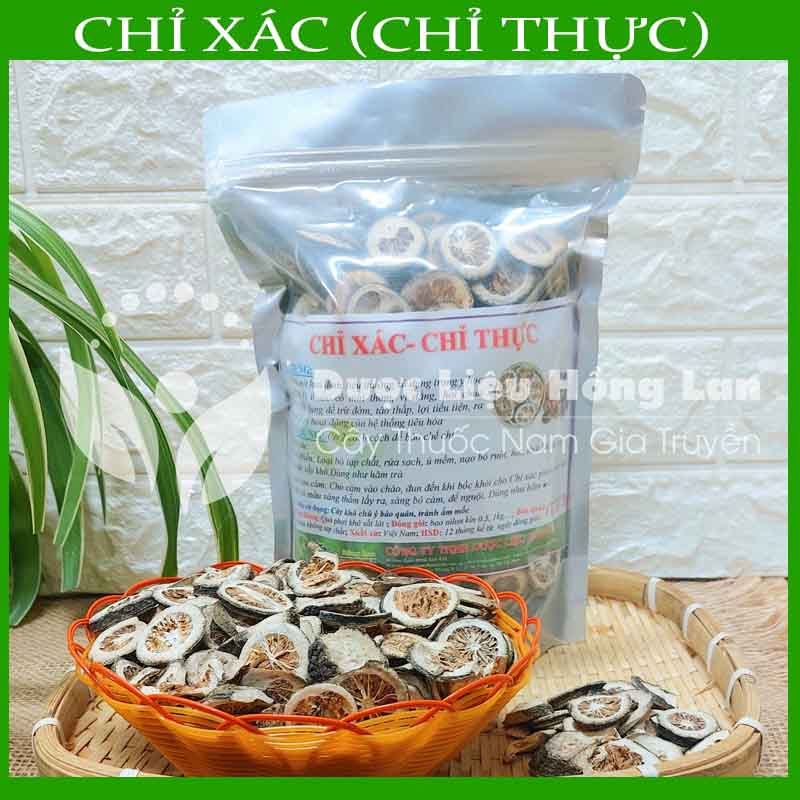 500G Chỉ Xác (Chỉ Thực) khô, sạch, thơm, mới, không chất bảo quản