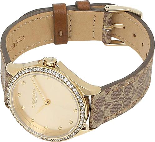 Đồng Hồ Nữ Đính Swarovski Dây Da Coach 14503218 (31mm)