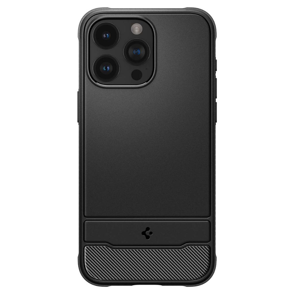 Ốp lưng cho iPhone 15 Pro/ 15 Pro Max Spigen Rugged Armor - Hàng chính hãng