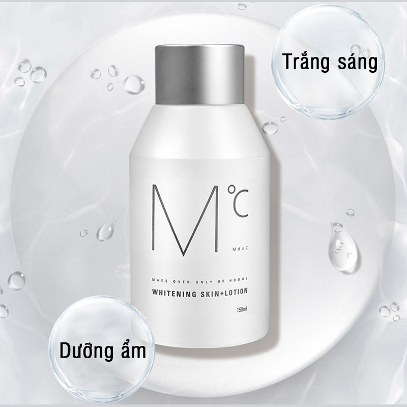 Lotion dưỡng trắng dành cho nam MdoC Whitening Skin+Lotion 150ml JN-MLT02