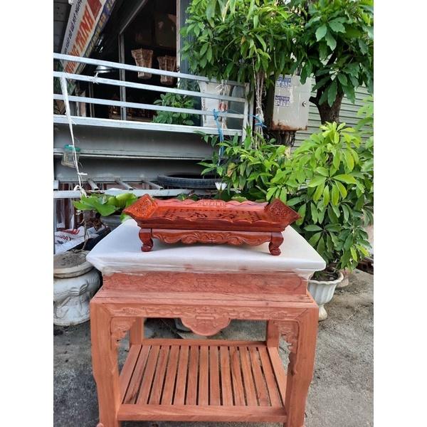 Khay trà thuyền - Khay trà khổng minh gỗ Hương