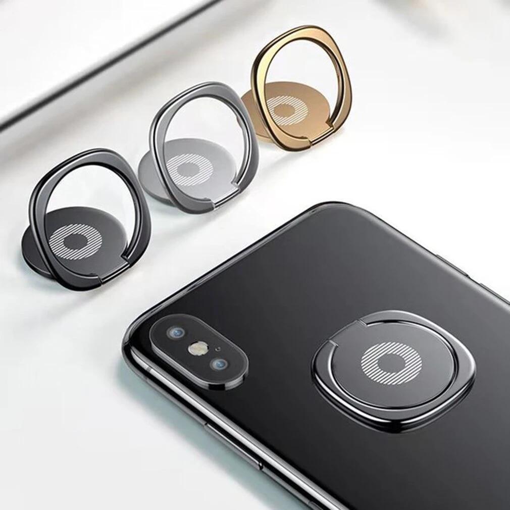 Nhẫn Đỡ Điện Thoại Bằng Kim Loại Xoay 360 Độ Tiện Dụng