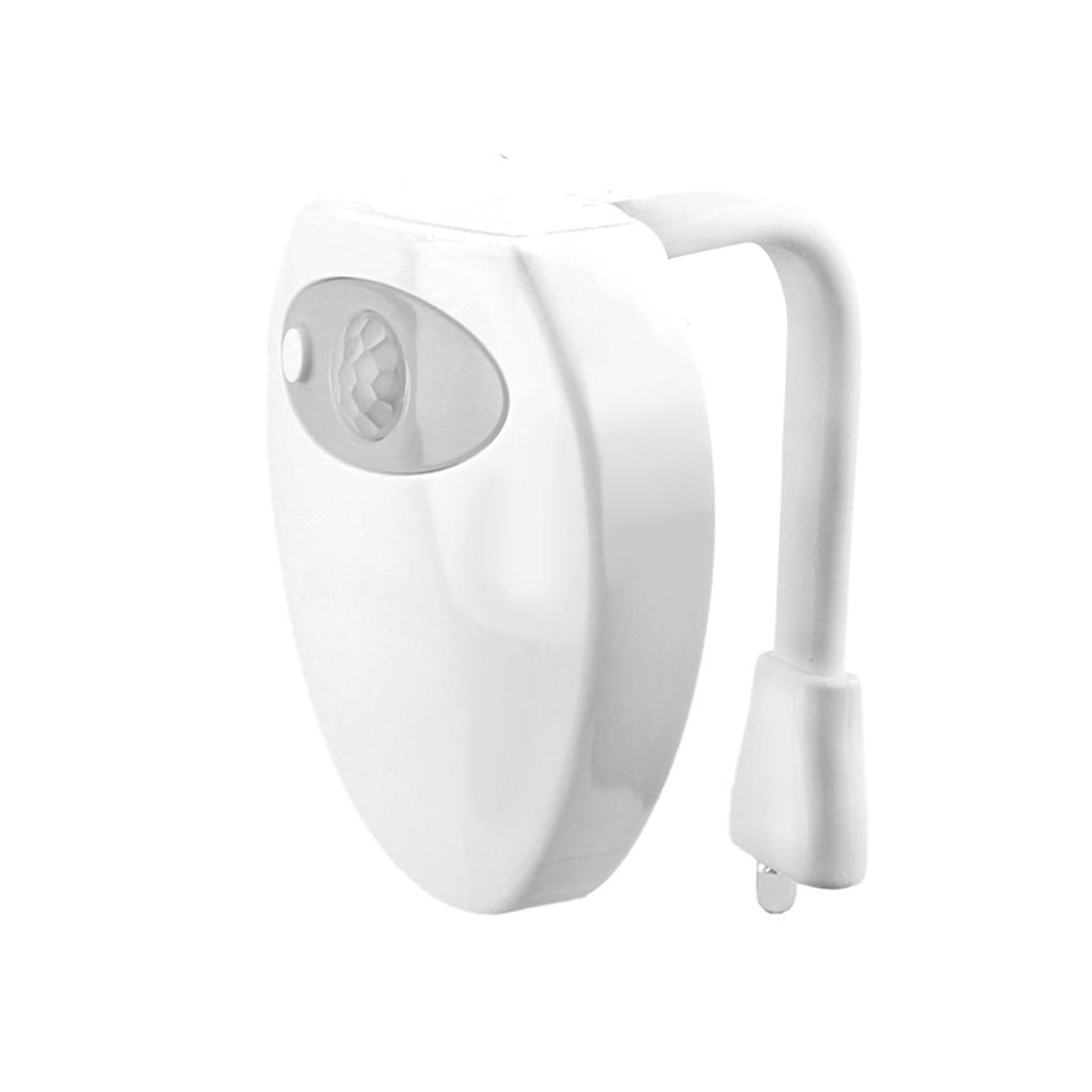 Rechargeable 16 Colors Motion Sensor LED Toilet Light with