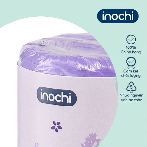 Túi rác tiện dụng Inochi -Soji 50L x 19 túi (Size L) Hương Lavender có quai