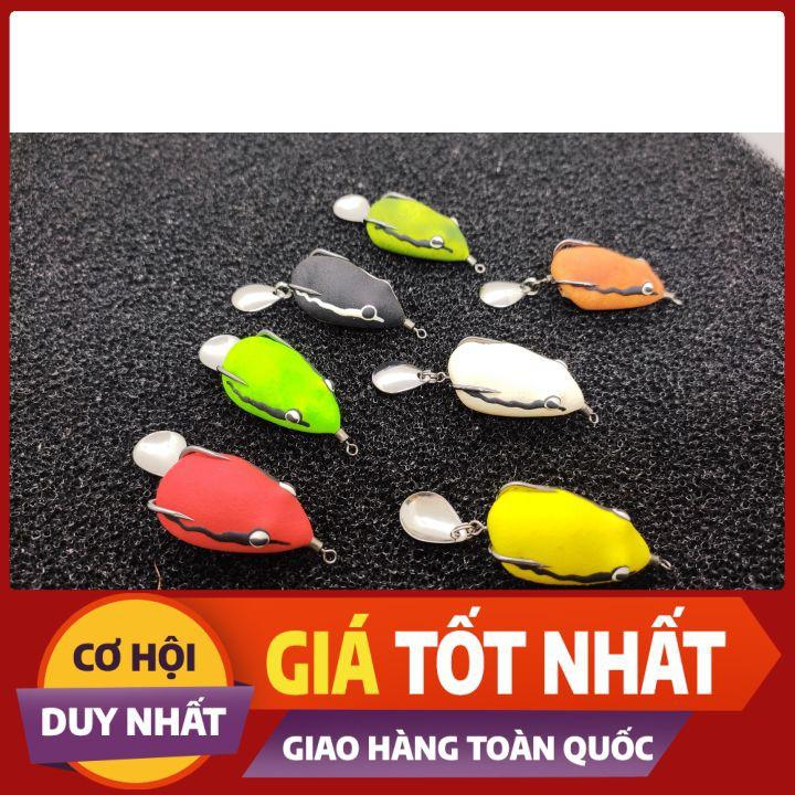 Mồi giả nhái hơi Sóc mới 3NF / Mồi lure sóc mắt lồi 3NF chuyên săn hàng khủng lóc,vược,bông ....ĐỒ CÂU CHA GIÀ VLOGS