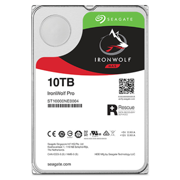 Ổ Cứng Seagate Ironwolf Pro 10TB ST10000NE0004 - Hàng chính hãng