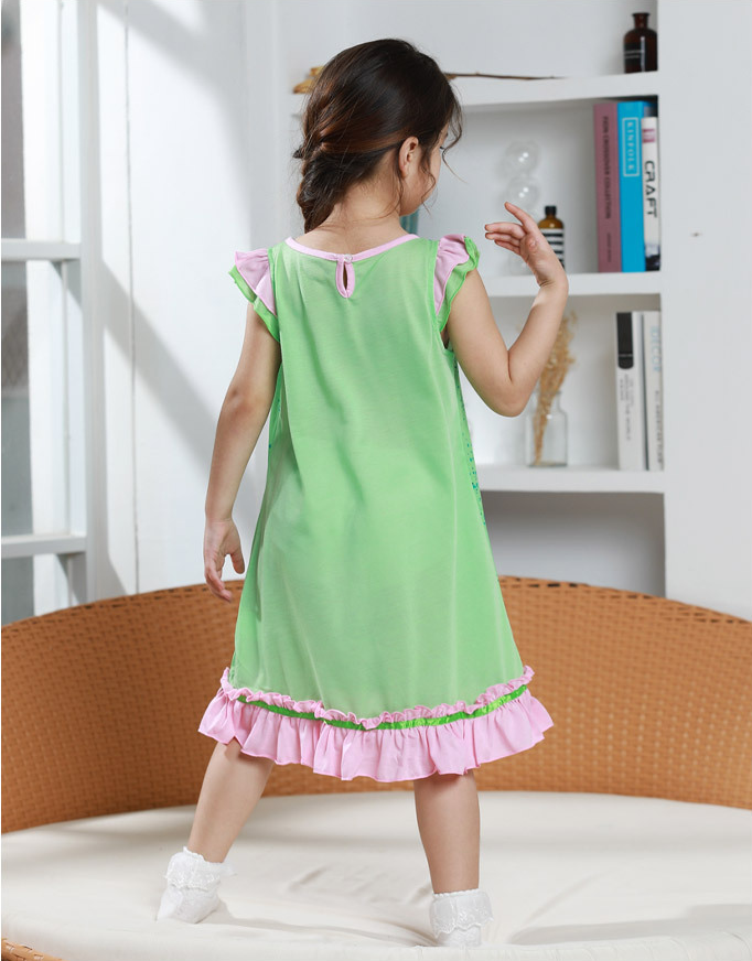 Váy mặc nhà Tinker Bell - (tay lỡ) cho bé