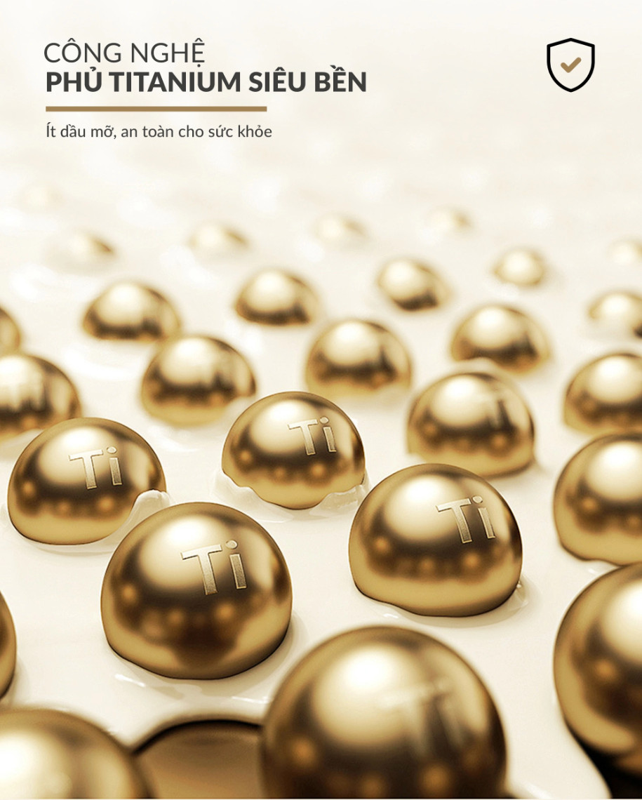 Bộ 3 Nồi Inox 316 Haatz HTA3 Phủ Titanium Aura Chống Dính Tốt, Dẫn Nhiệt Đều, Dùng Mọi Bếp - Hàng Chính Hãng Bảo Hành 5 Năm