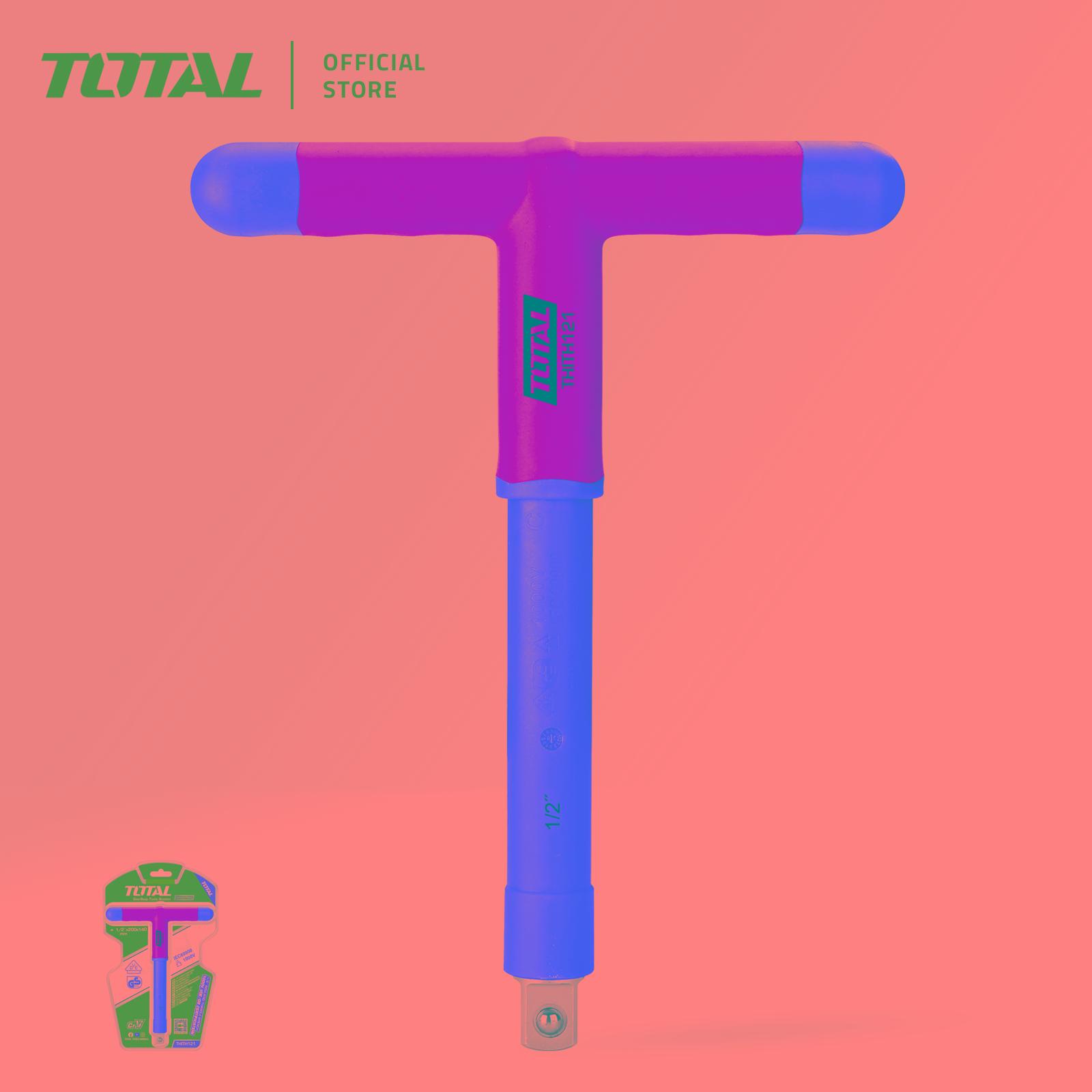 TAY VẶN CHỮ T CÁCH ĐIỆN 1/2&quot; TOTAL THITH121 - HÀNG CHÍNH HÃNG