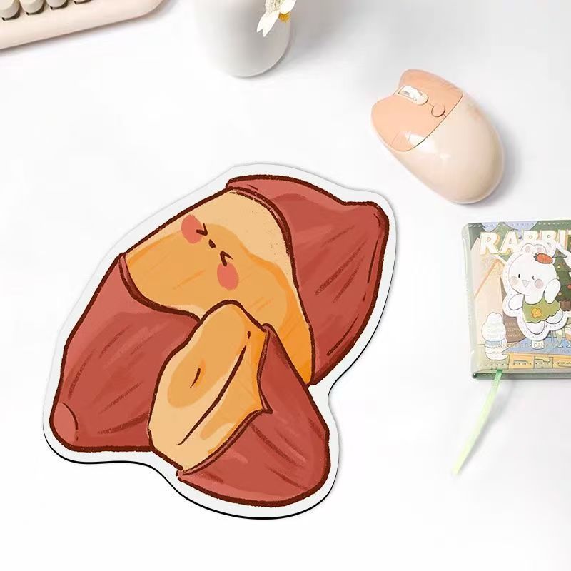 Lót Chuột 3D Hình Đồ Ăn Cute - Pad Chuột Chống Trượt In Sắc Nét Lướt Mượt Mà_ Hàng chính hãng