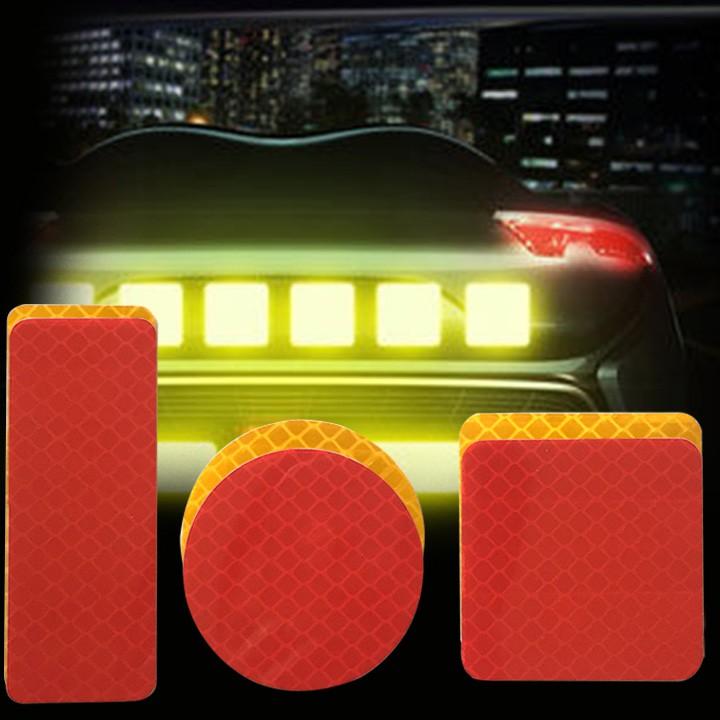Hình ảnh Decal phản quang dán trang trí cảnh báo xe ô tô, xe máy