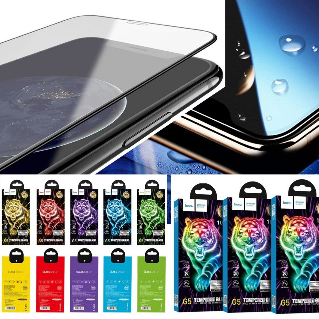 Hình ảnh Kính cường lực full màn hình Hoco G5 cho iPhone 13/ 13 pro/ 13 pro max - Hàng nhập khẩu