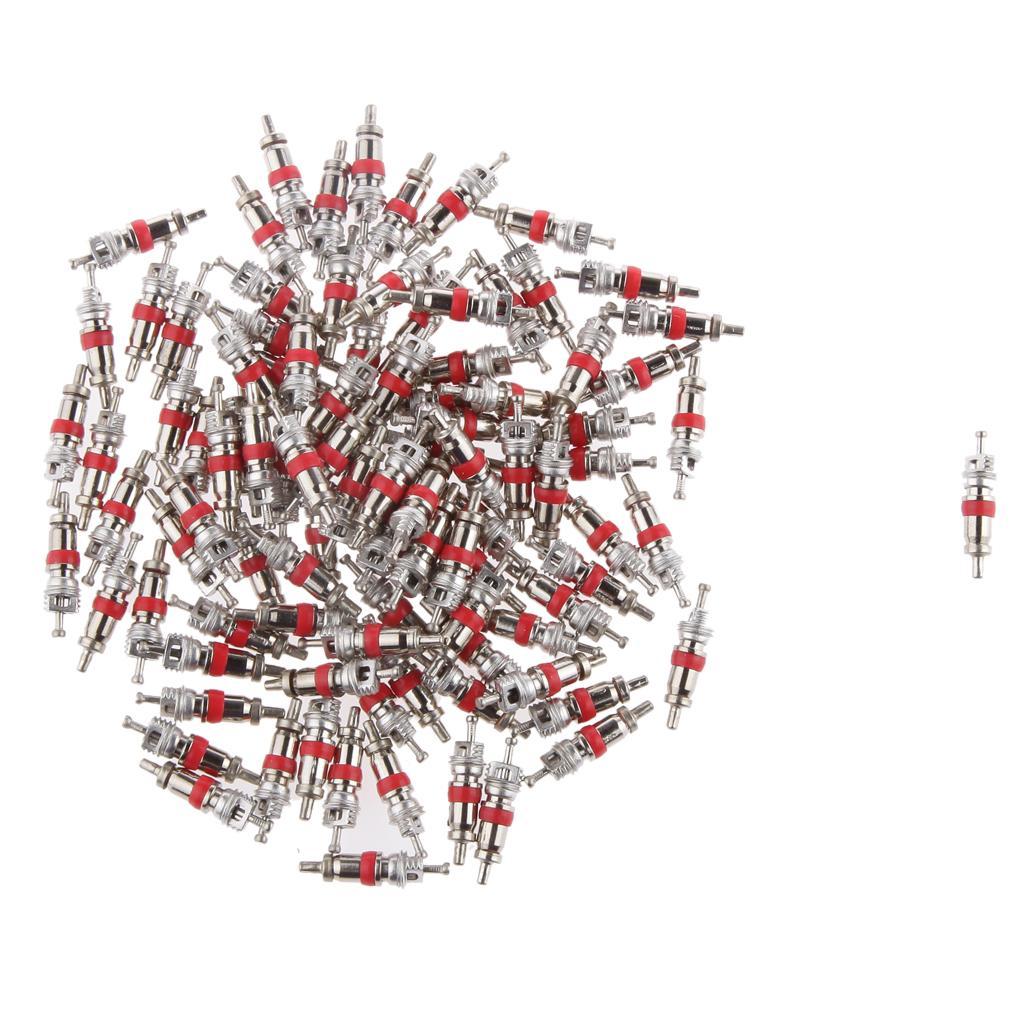 4x Car Motorcycle Vehicle Replacement Tire Tire Aluminum Valve