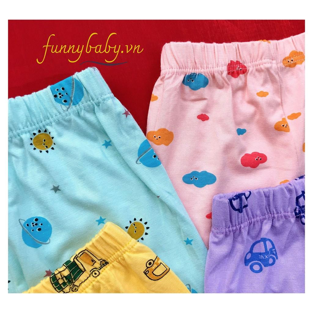 Bộ dài tay cho bé thun lạnh hoạ tiết dễ thương bé trai bé gái