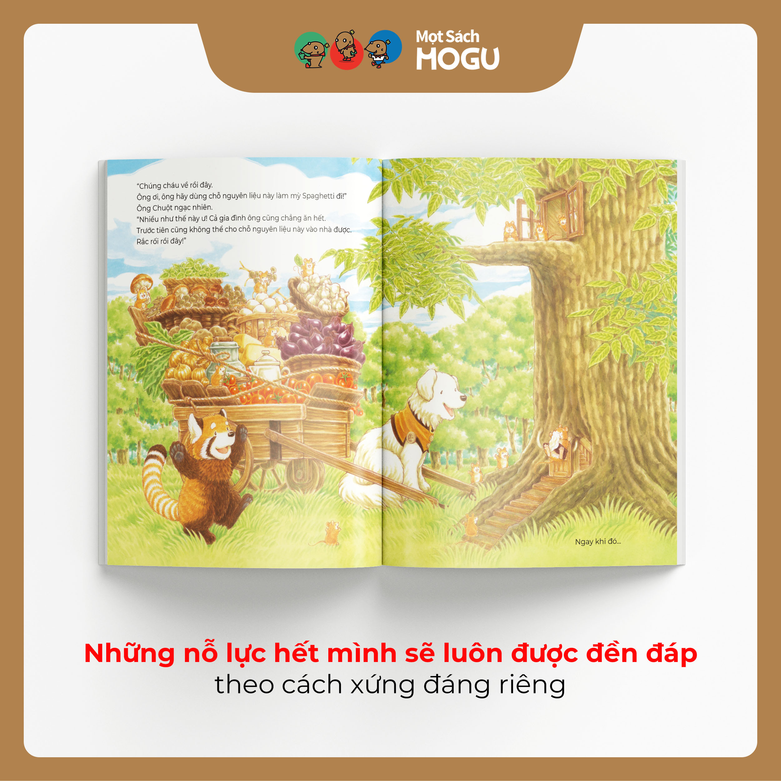 Truyện Ehon bé 3-4-5 tuổi - Tiệm mỳ lừng danh