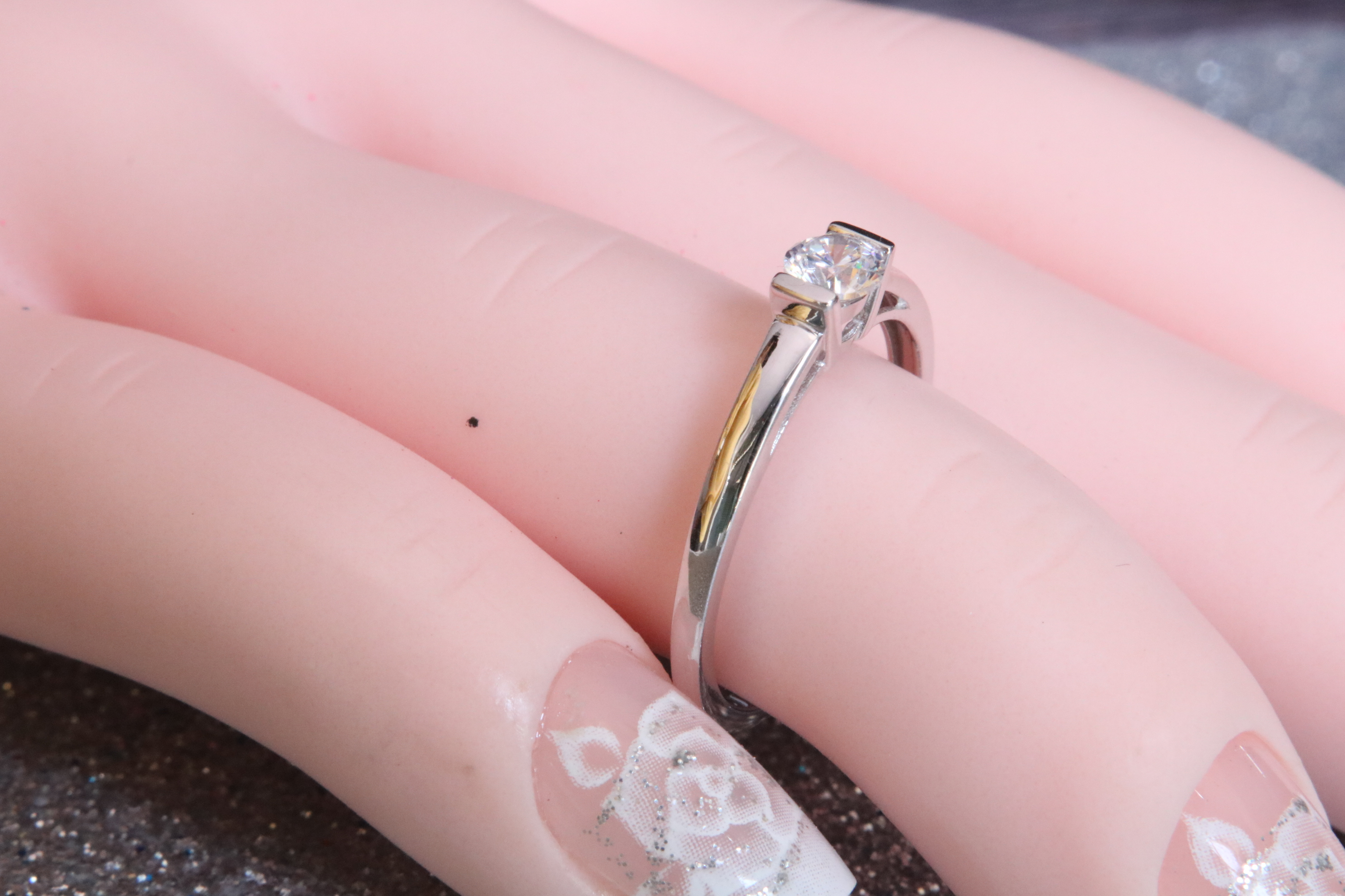 Nhẫn bạc nữ Simple Style