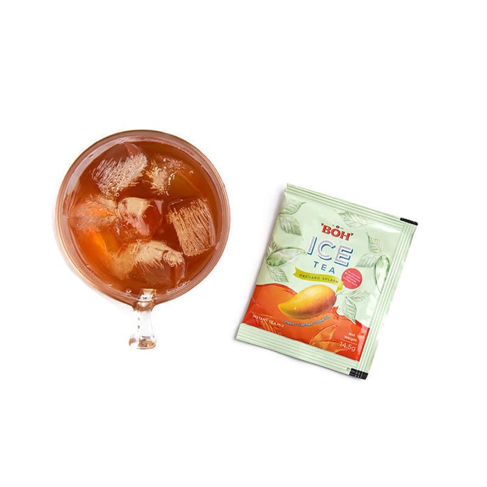 TRÀ HÒA TAN VỊ TRÁI CÂY HIỆU BOH - BOH ICE TEA ORCHARD SPLASH (20's)