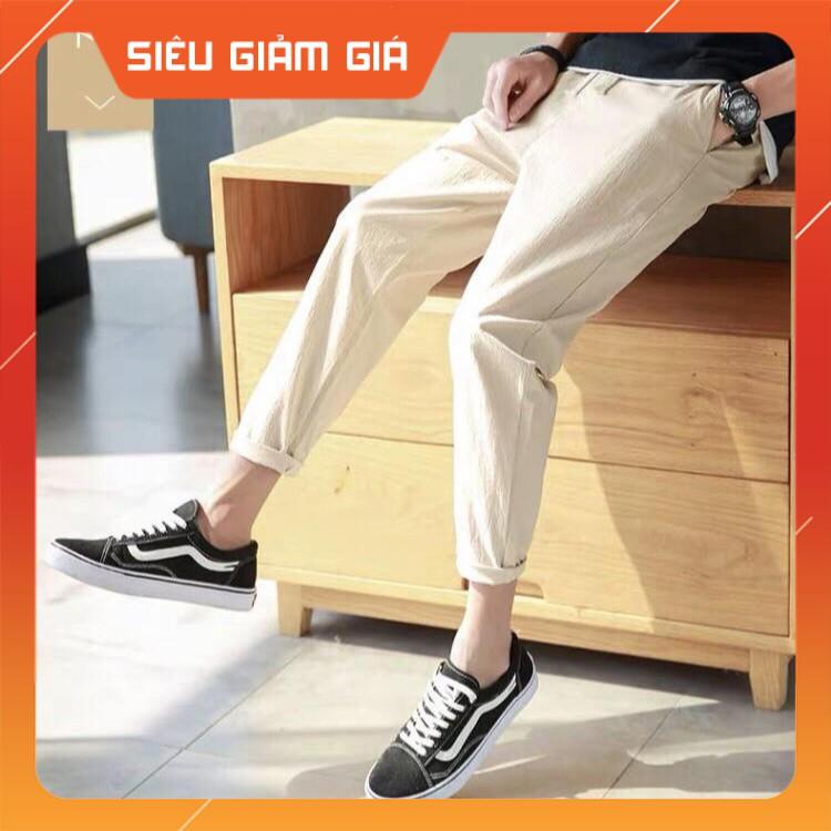 Quần Kaki Basic Unisex Nam Nữ Vải Đẹp