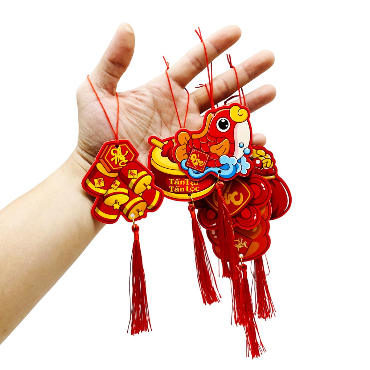 Bộ 6 Dây Treo Trang Trí Tết - YD058 - Mẫu 2