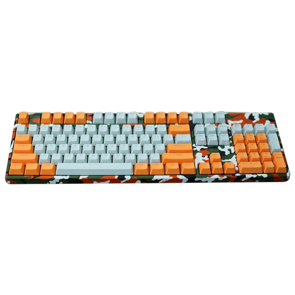 COMBO PHÍM CHUỘT Motospeed GS700 Rainbow – Gaming Keyboard &amp; Mouse Combo (Camo Orange)_ HÀNG CHÍNH HÃNG