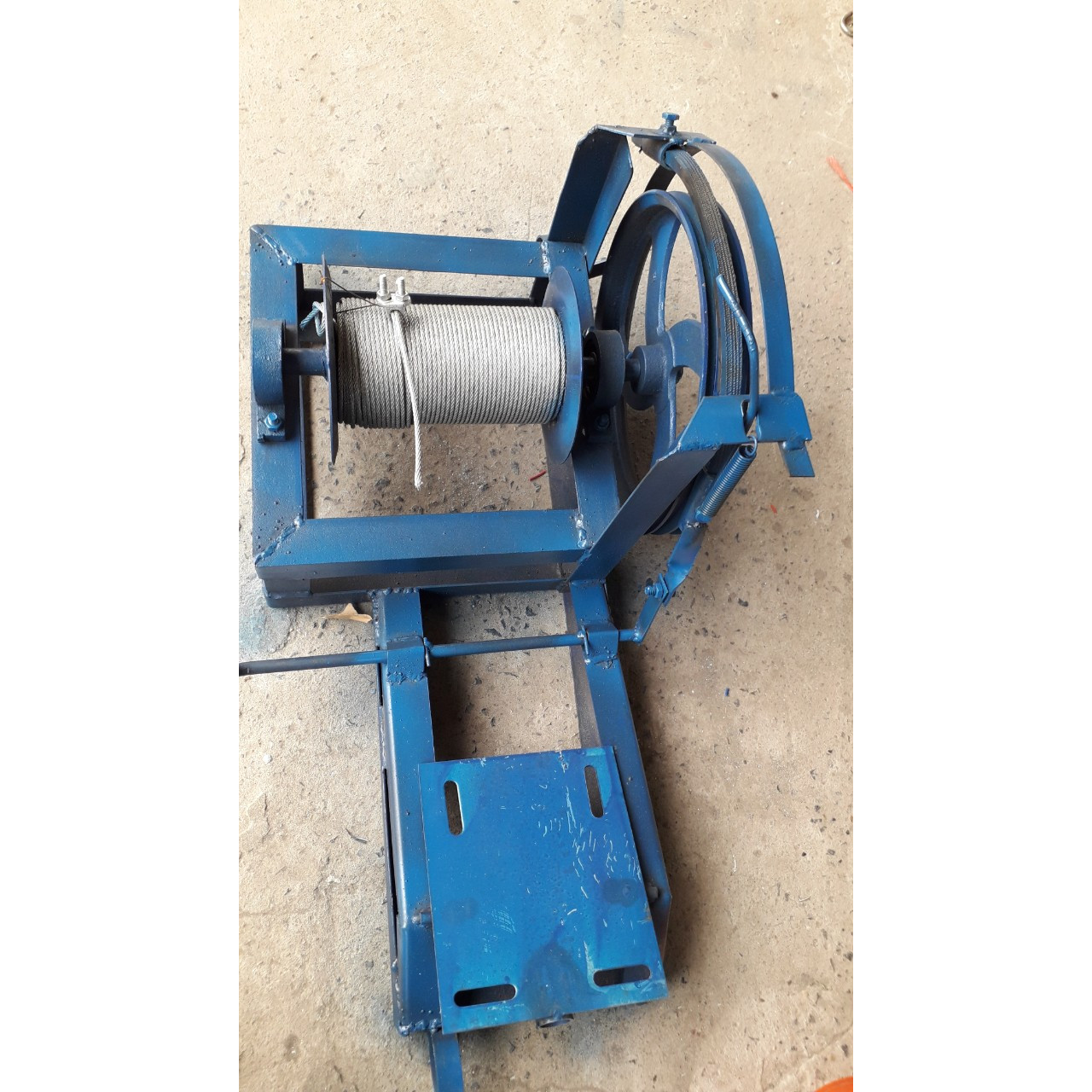 Bộ tời xây dựng chưa động cơ và phụ kiện