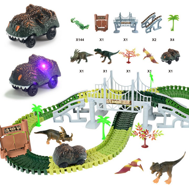 Đồ Chơi Thám Hiểm Công Viên Khủng Long 144pcs DINOSAUR Explorer