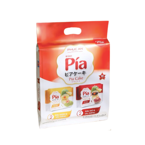 Bánh Pía Đậu Xanh - Đậu Đỏ - Sầu Riêng - Trứng Muối Phúc An Bakery