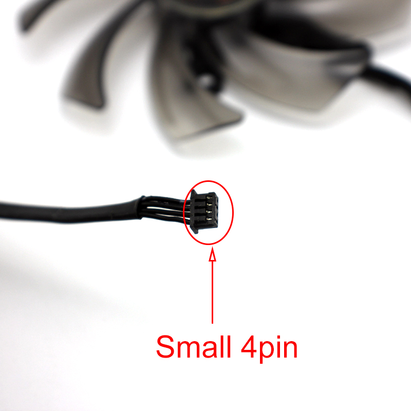 87MM 2PCS 4PIN GA91S2U RTX 2080 Cooling Fan For PALIT GeForce RTX 2080 Dual Graphics Video card DC12V 0.40A