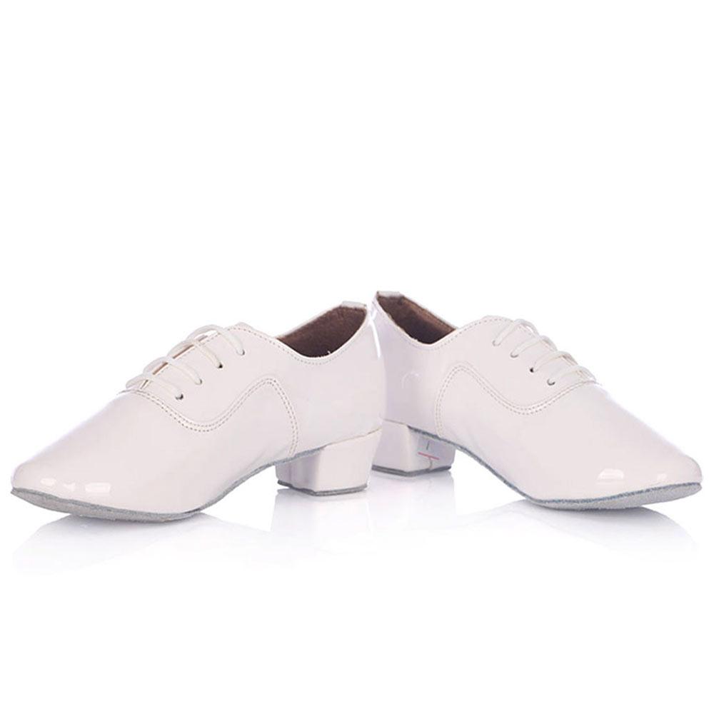 Đàn ông Latin Salsa Giày khiêu vũ dành cho người lớn Jazz Tango Dance Giày đen Color: Black Shoe Size: 4