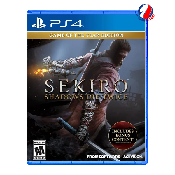 Đĩa game PS4 Sekiro Shadows Die Twice - Hàng Nhập Khẩu