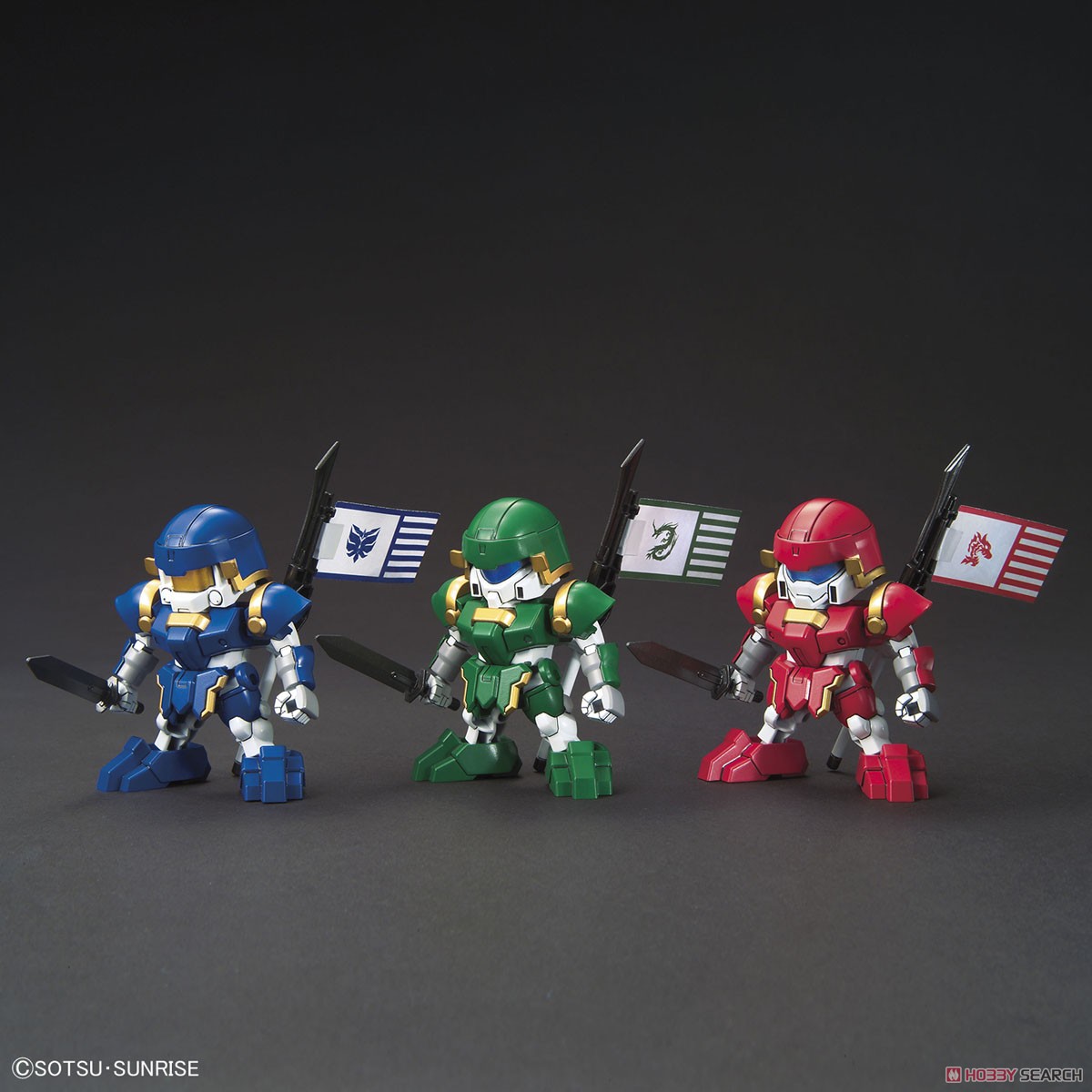 Bu Dui Bing SET SD SANGOKU SOKETSUDEN mô hình lắp ráp BANDAI