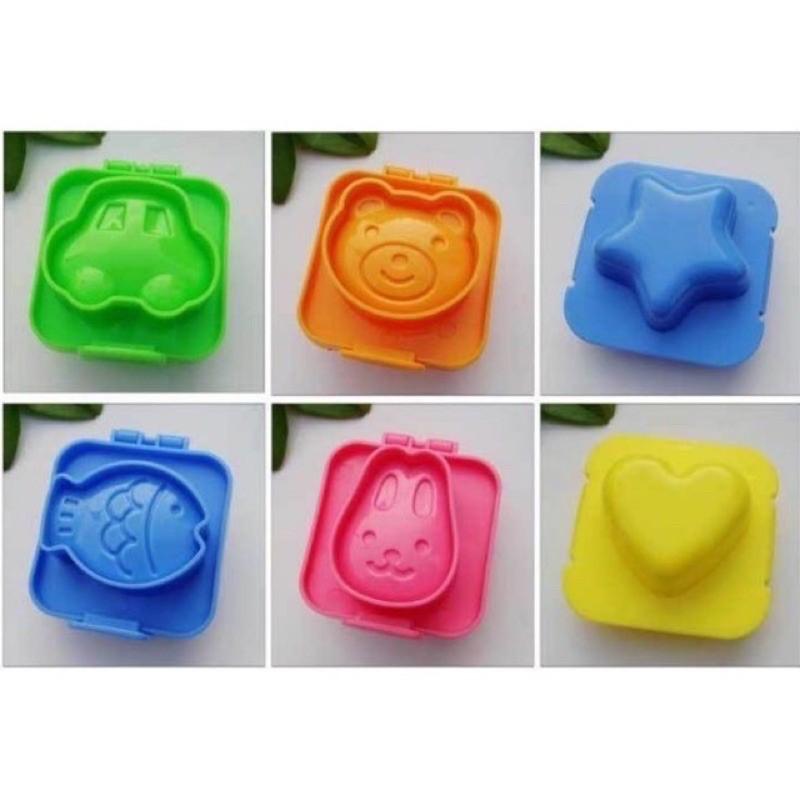 Bộ 6 khuôn bento làm bánh / khuôn cơm cho bé/ khuôn trung thu