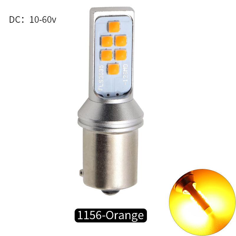 Thuận lợi nhất đèn LED xe hơi đèn phanh 1157 1156 7440-3535-12led đèn báo rẽ đèn lùi đèn biển số