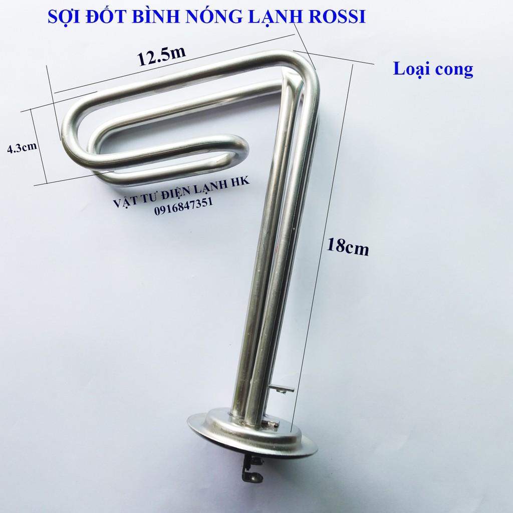 Sợi đốt - ruột bình nóng lạnh ROSSI cọc thẳng - cong (chọn đúng loại khi đặt hàng) - Mayso - mai so BNL ROSI