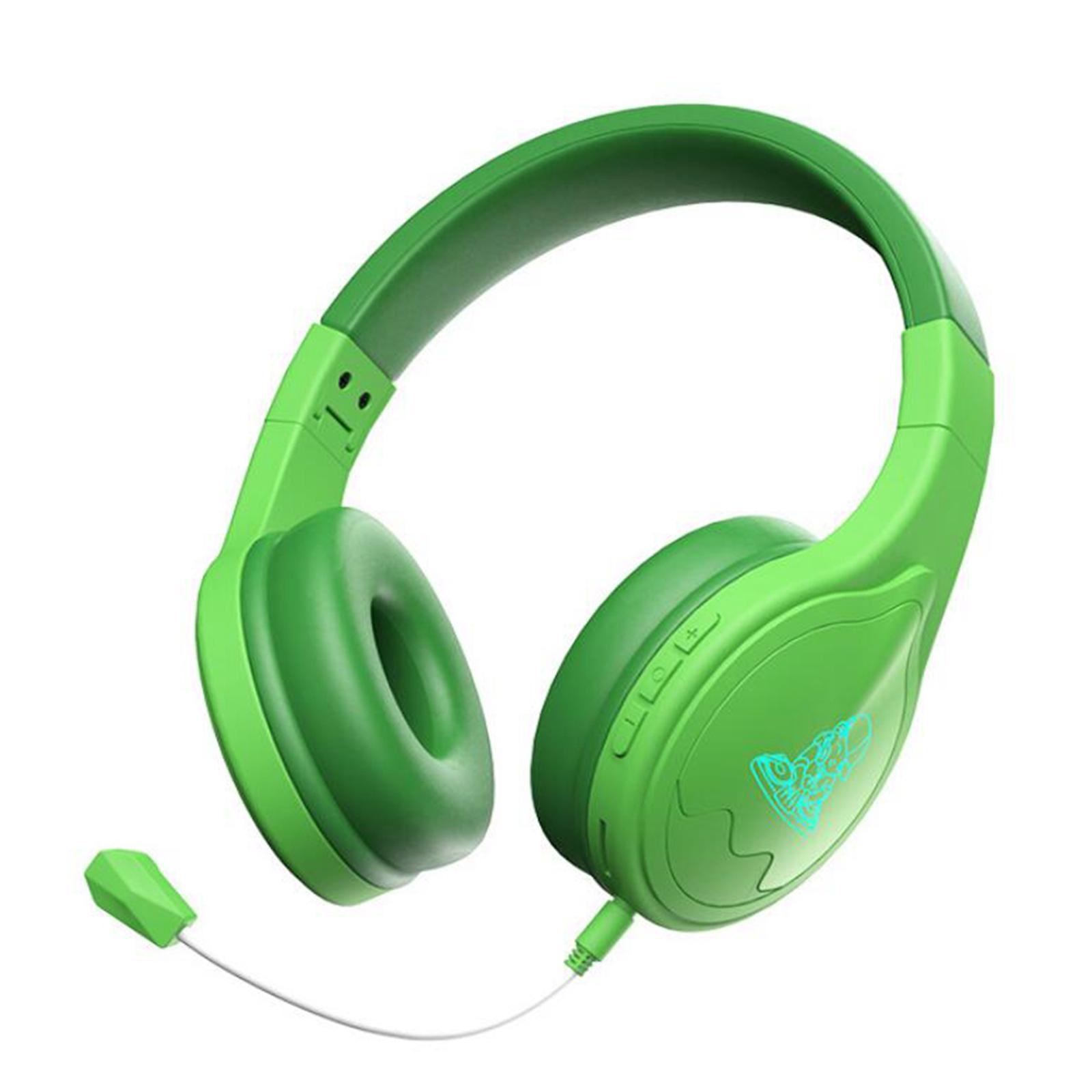 Kids Headset Noise Canceling Folding Design Headphones for Library Children