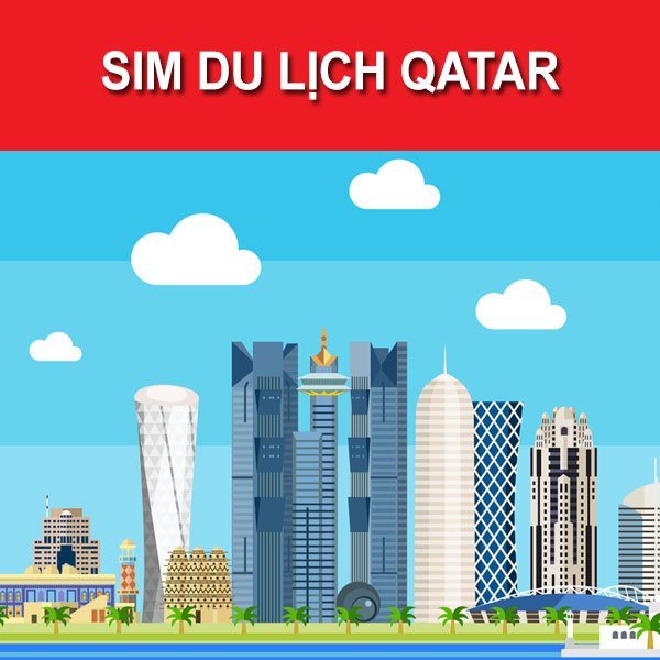 Sim Du lịch Qatar Tặng 6GB Tốc Độ Cao Sử Dụng Trong 10 Ngày - Hàng Chính Hãng