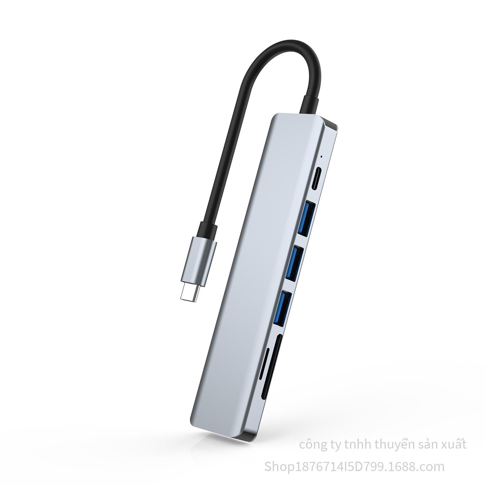 Khuyến mại đặc biệt đế cắm usb hub 3.0 đầu đọc thẻ laptop đế cắm mở rộng chuyển đổi điện thoại di động