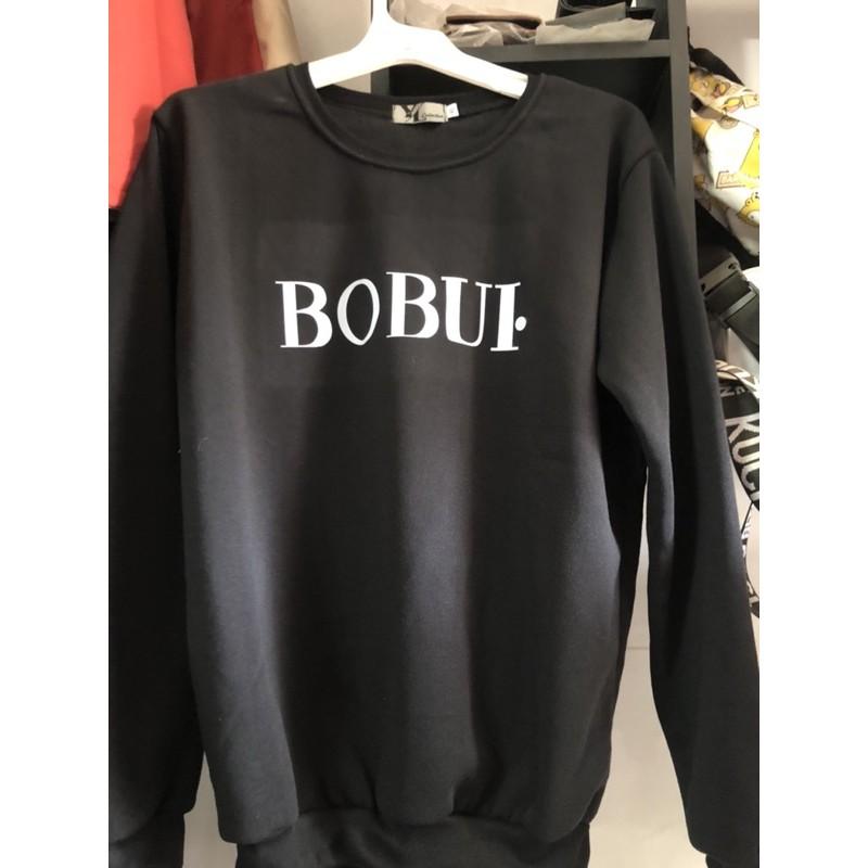 Áo sweater unisex nam nữ BO.BUI có bigsize vải nỉ ngoại cao cấp