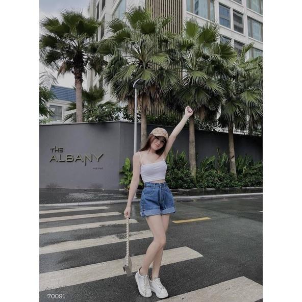 QUẦN SHORT JEANS LẬT LAI