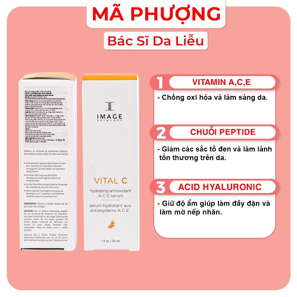 Serum Image Vital C Hydrating ACE Tinh chất dưỡng sáng và phục hồi da