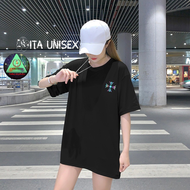 Áo thun phản quang nam nữ tay lỡ form rộng freesize Kita Unisex - THÁNH GIÁ