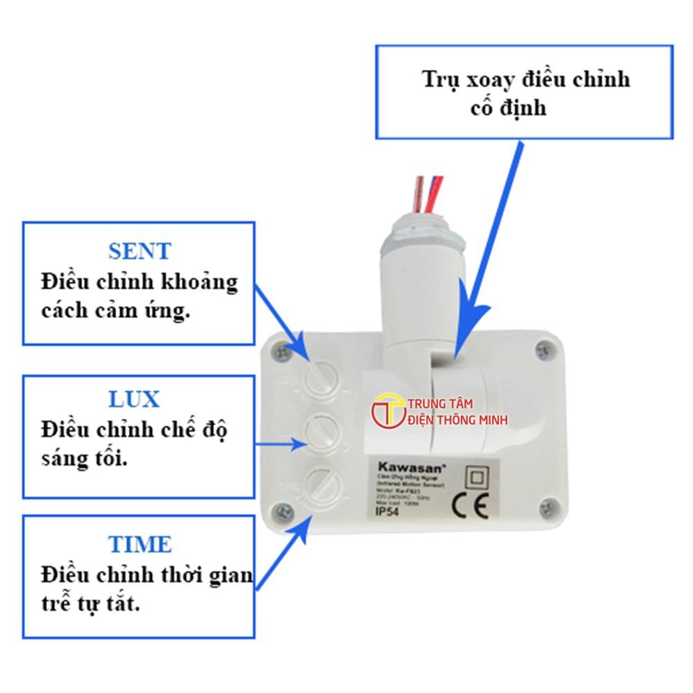 Thiết bị cảm biến chuyển động lắp rời Kawasan KW-FS23- Hàng chính hãng