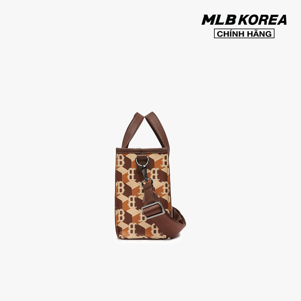 MLB - Túi tote chữ nhật Cube Monogram Medium 3AORM042N